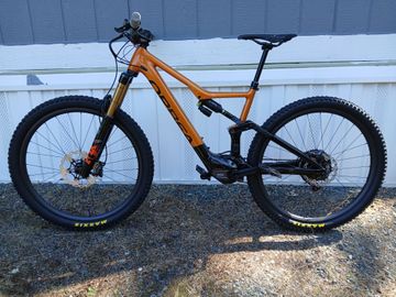 Used Orbea Rise Shimano Deore XT Di2 2022 Mountainbike, Orange, 29 — image 10 of 13