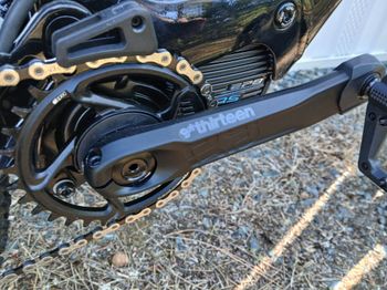 Used Orbea Rise Shimano Deore XT Di2 2022 Mountainbike, Orange, 29 — image 11 of 13