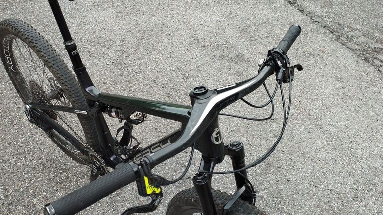 Gebrauchtes Hersh Rush 2023 Mountainbike, Violett — Bild 5 von 9