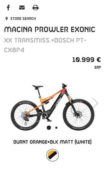 Brugt KTM MACINA PROWLER EXONIC 2025 Mountainbike — billede 3 af 3