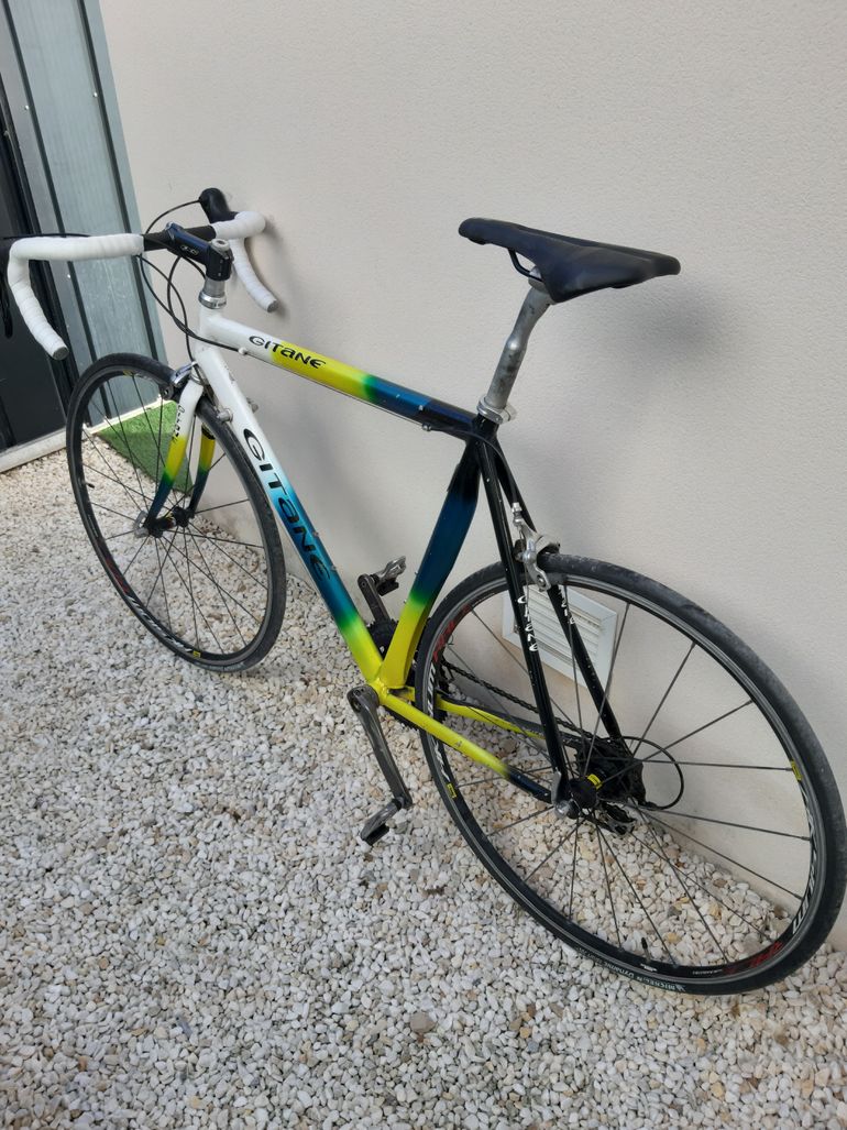 Used Gitane Comp Mach-1800 18sti105SC/ALU 2001 Road & Gravel, Green — image 2 of 4
