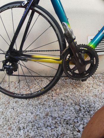 Used Gitane Comp Mach-1800 18sti105SC/ALU 2001 Road & Gravel, Green — image 3 of 4