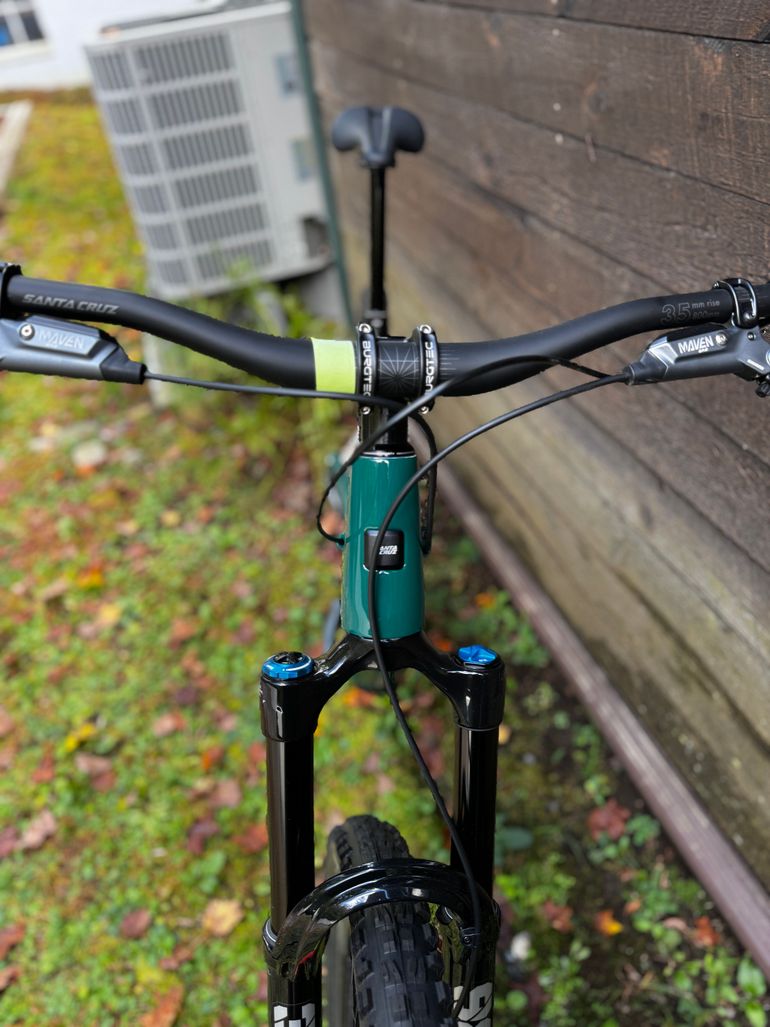 Used Santa Cruz Hightower SRAM GX Eagle AXS (T-Type) 2025 Mountainbike, Green — image 4 of 14
