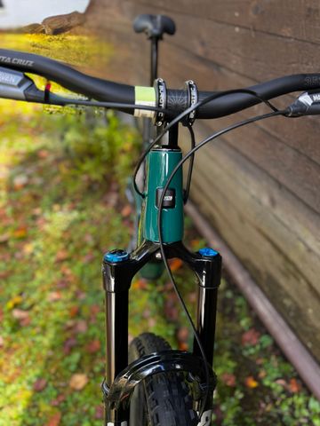 Used Santa Cruz Hightower SRAM GX Eagle AXS (T-Type) 2025 Mountainbike, Green — image 5 of 14