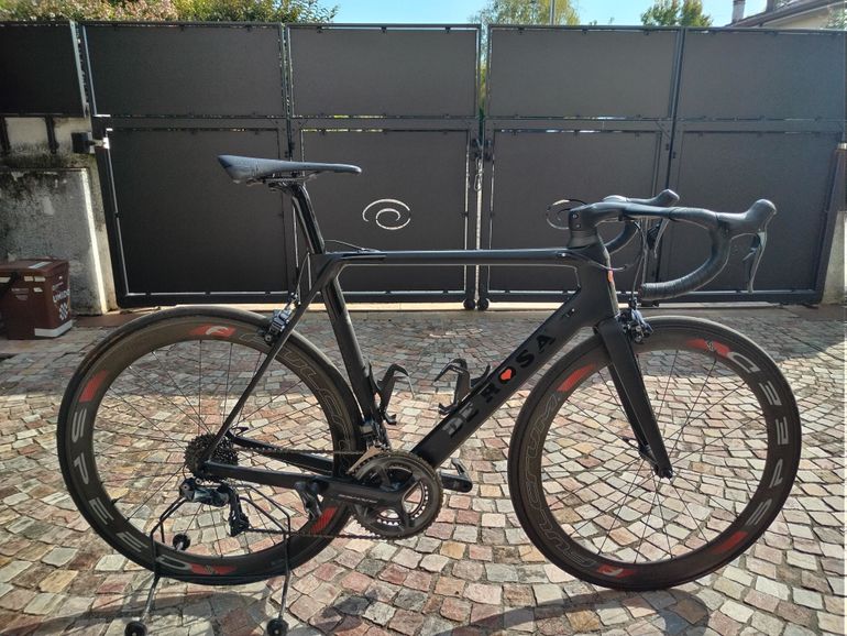 Used De Rosa De Rosa Protos Blk 55 2018 Road & Gravel, Black — image 3 of 8