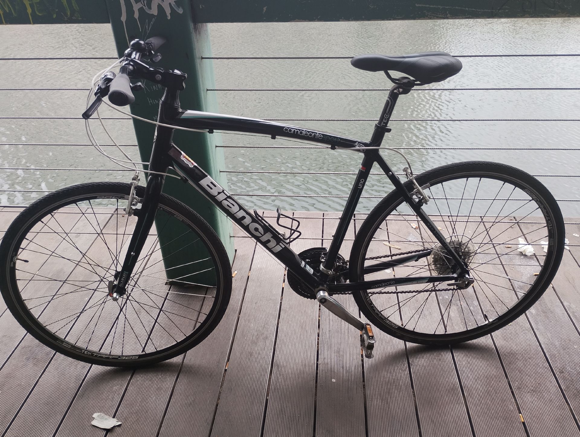 Bianchi Uno Camaleonte Sport カスタム自転車 21速