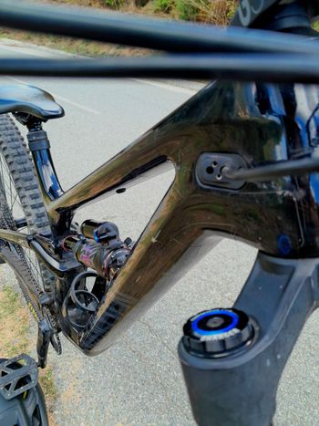 Canyon Torque 29 CF 7 2023 2023 Mountainbike usato, Nero — immagine 9 di 12