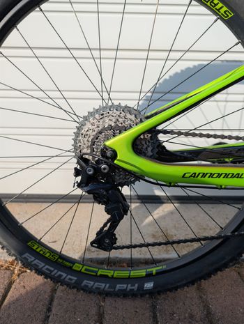 Used Cannondale Scalpel Shimano Deore XT 2018 Mountainbike, Grün — image 4 of 7