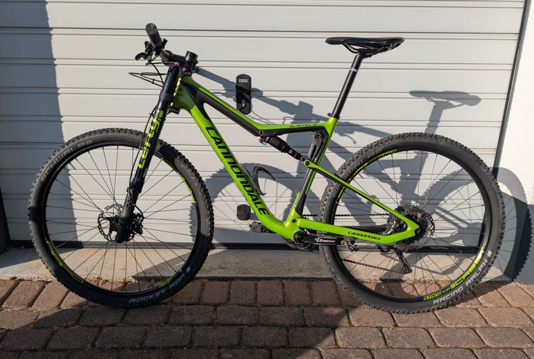 Used Cannondale Scalpel Shimano Deore XT 2018 Mountainbike, Grün — image 2 of 7
