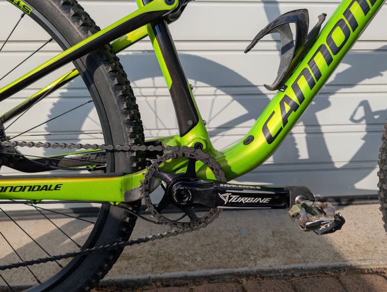 Used Cannondale Scalpel Shimano Deore XT 2018 Mountainbike, Grün — image 5 of 7