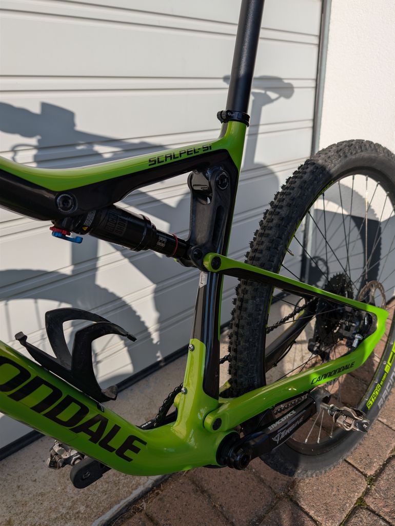 Used Cannondale Scalpel Shimano Deore XT 2018 Mountainbike, Grün — image 7 of 7