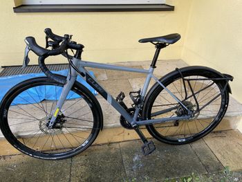 Used CUBE NUROAD Pro FE 2020 Road & Gravel, Schwarz — image 1 of 6