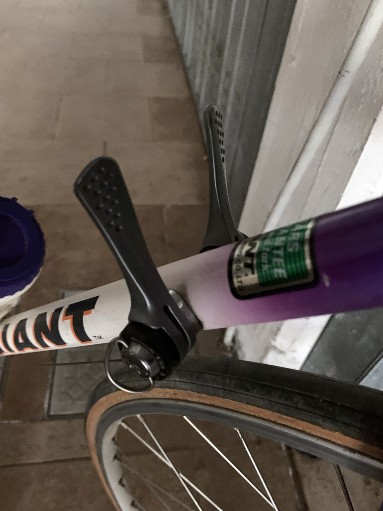 Giant Peloton Lite 1990 Road & Gravel usato, Viola — immagine 12 di 20