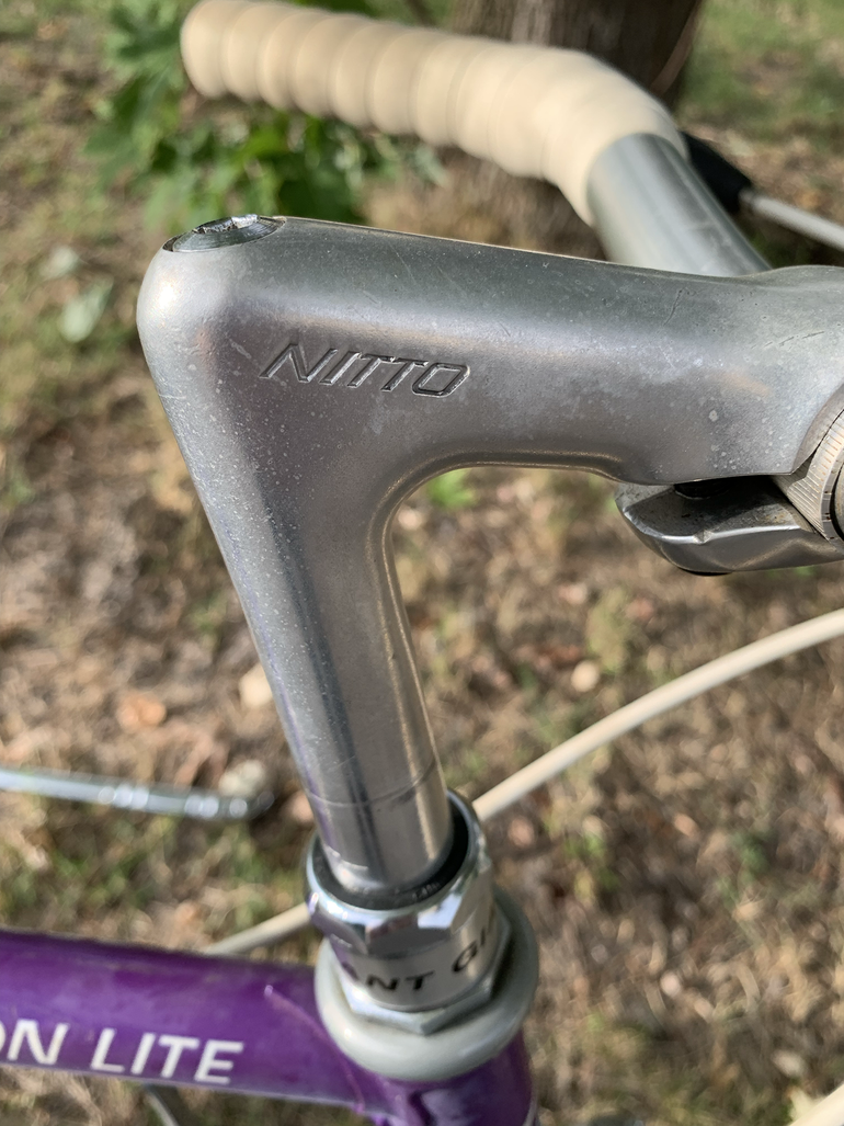 Giant Peloton Lite 1990 Road & Gravel usato, Viola — immagine 14 di 20