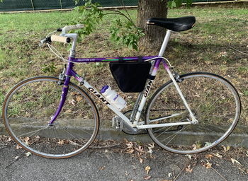 Giant Peloton Lite 1990 Road & Gravel usato, Viola — immagine 2 di 20