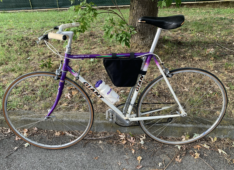 Giant Peloton Lite 1990 Road & Gravel usato, Viola — immagine 2 di 20