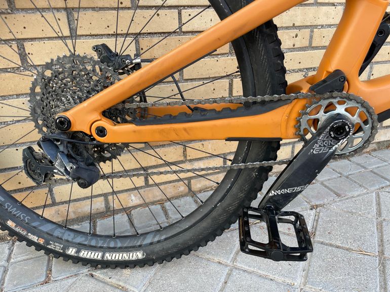Canyon Torque SRAM GX Eagle 2022 Mountainbike usato, Arancione — immagine 12 di 20