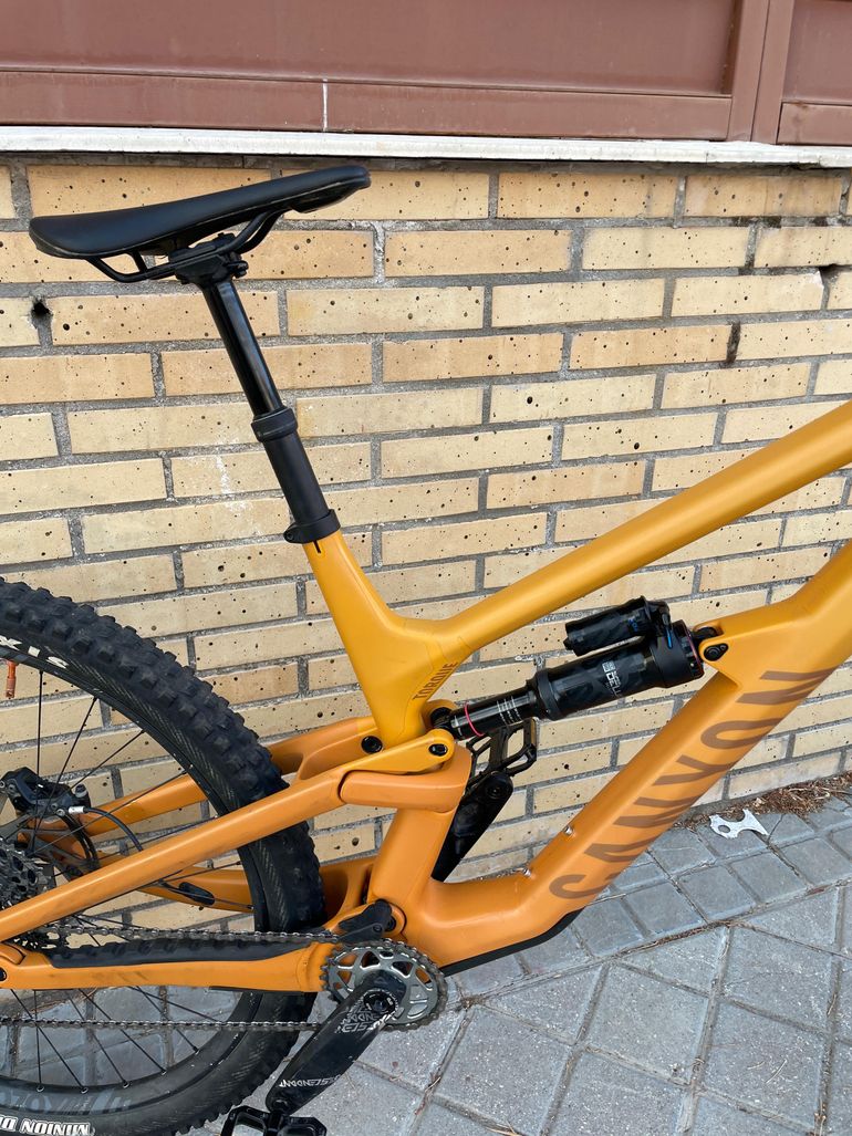 Canyon Torque SRAM GX Eagle 2022 Mountainbike usato, Arancione — immagine 6 di 20