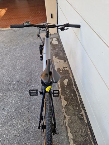 Used Cannondale Topstone Neo Carbon Lefty 3 2021 2021 Road & Gravel, Hellgrau — image 9 of 19