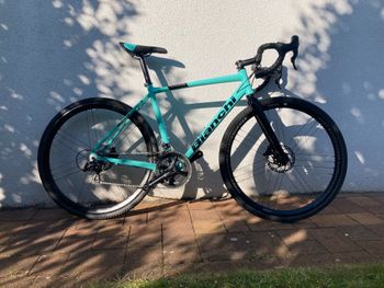 Used Bianchi Via Nirone 7 2020 Road & Gravel, Green — image 1 of 8