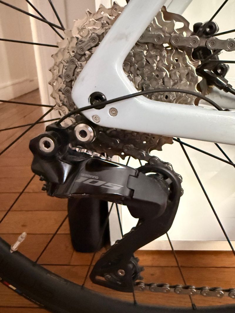 Gebrauchtes Trek Emonda SL6 2024 Road & Gravel, Hellgrau — Bild 4 von 7