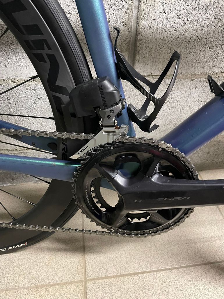 Used Giant TCR Advanced SL Disc 0 2022 Road & Gravel, Blue — image 4 of 5