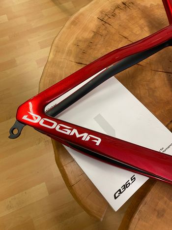 Used Pinarello Dogma F Starry Red 2025 540 2025 Road & Gravel, Rot — image 5 of 20