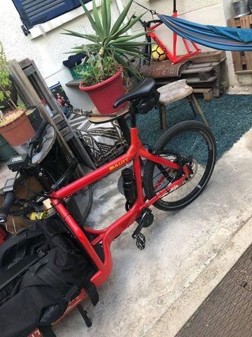 BULLS Ebullit E8000 2021 Road & Gravel usato, Rosso — immagine 2 di 3