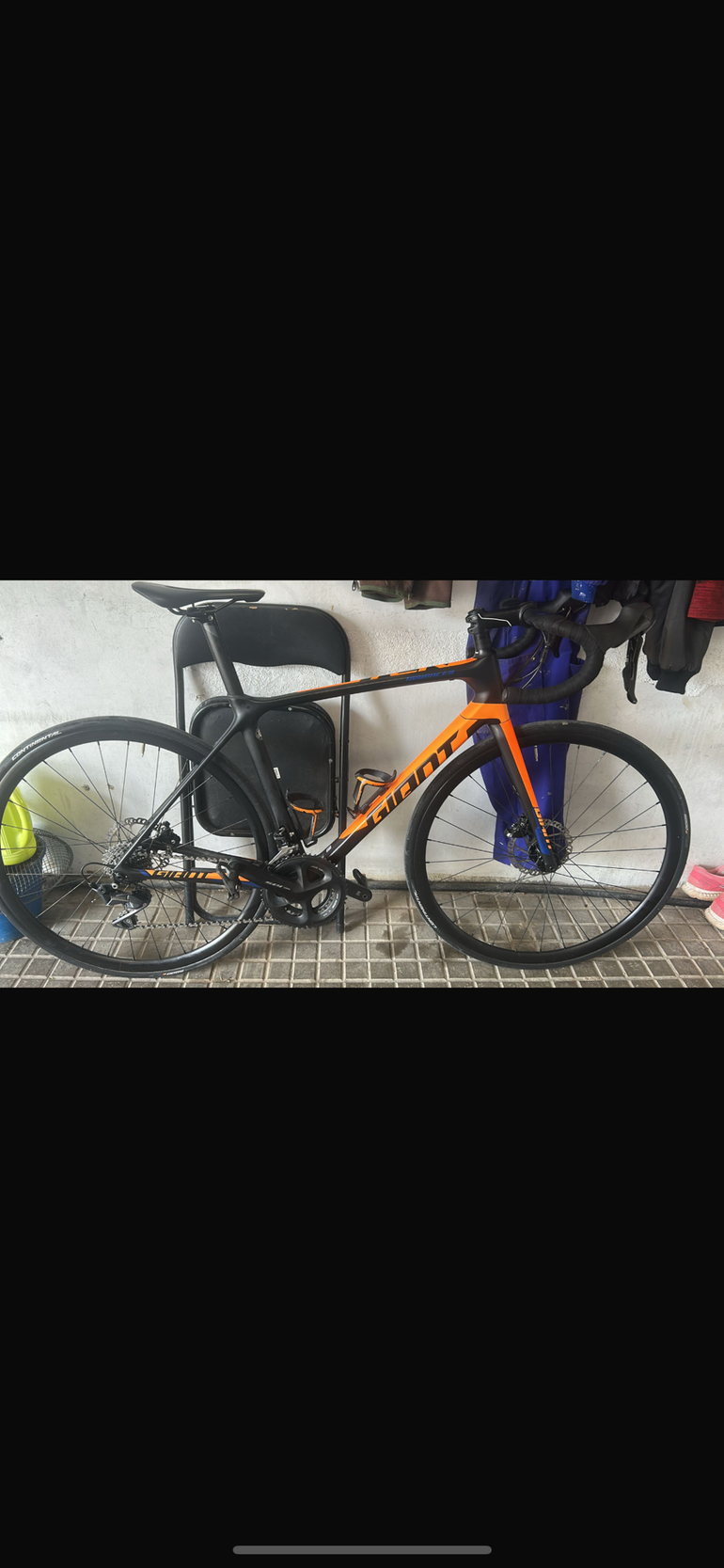 Used Giant Tcr Shimano Ultegra 2018 Road & Gravel, Orange — image 3 of 3