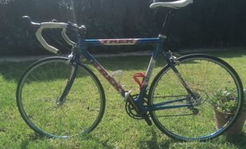 Used Trek OCLV 500 1990 Road & Gravel, Blue — image 2 of 6