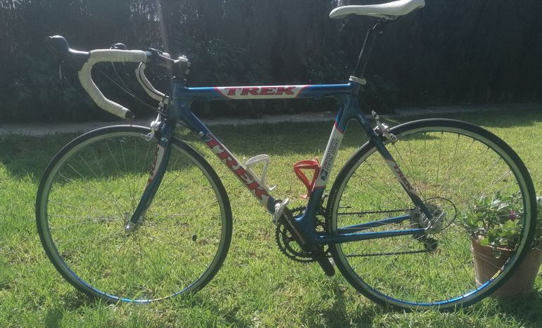Used Trek OCLV 500 1990 Road & Gravel, Blue — image 2 of 6