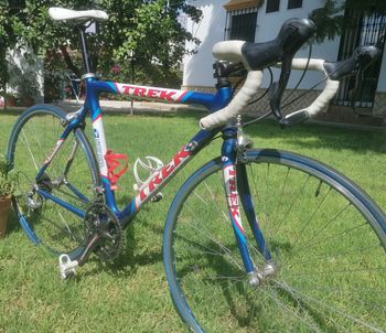Used Trek OCLV 500 1990 Road & Gravel, Blue — image 1 of 6