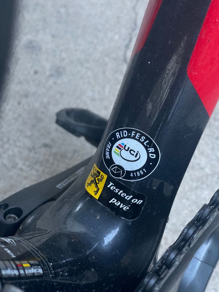 Used Ridley Fenix Shimano Ultegra 2017 Road & Gravel, Light Gray — image 6 of 10