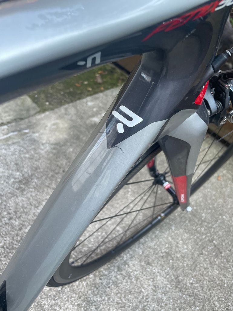 Used Ridley Fenix Shimano Ultegra 2017 Road & Gravel, Light Gray — image 9 of 10