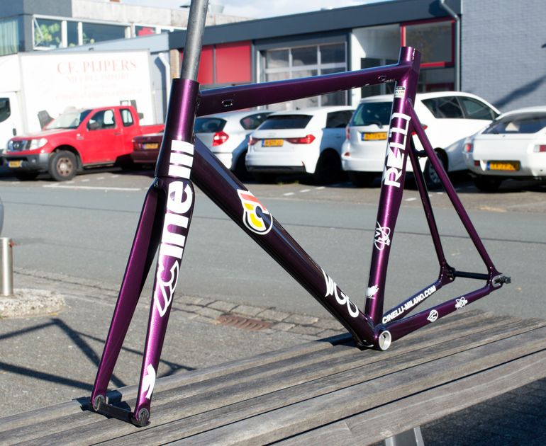 Used Cinelli Vigorelli Track 2026 Frameset 2025 Road & Gravel, Rojo — image 3 of 5