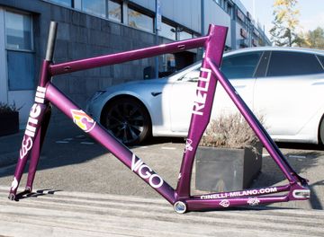 Gebrauchtes Cinelli Vigorelli Track 2026 Frameset 2025 Road & Gravel, Rot — Bild 1 von 5