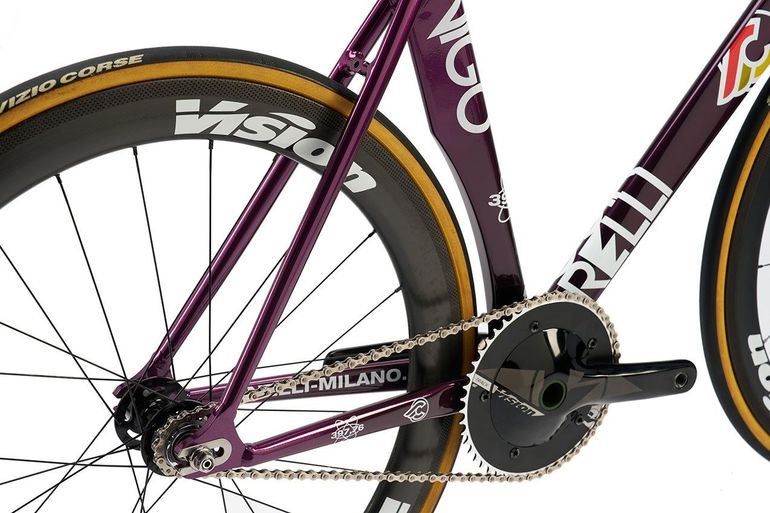 Used Cinelli Vigorelli Track 2026 Frameset 2025 Road & Gravel, Rojo — image 2 of 5