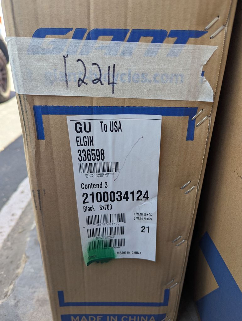 Used Giant Contend 3 2021 2021 Road & Gravel — image 3 of 3