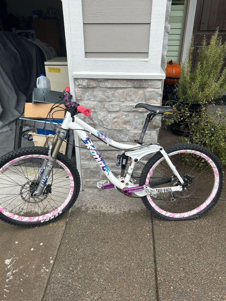 Used Kona Stinky Pinky 2009 Mountainbike, White — image 2 of 3