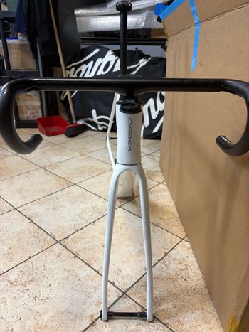 Used Orbea ORCA OMX FRAMESET 2024 Frameset 2024 Road & Gravel, White — image 6 of 9