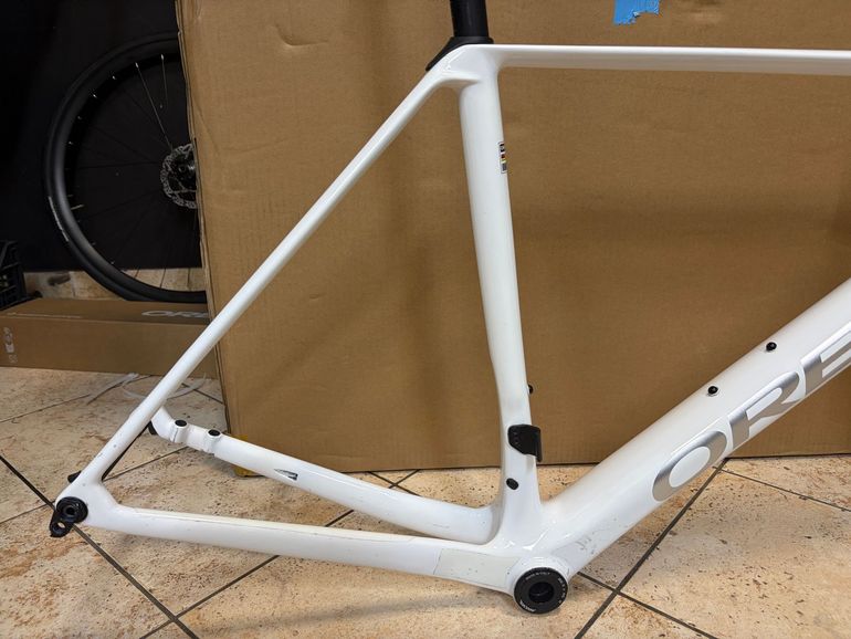 Used Orbea ORCA OMX FRAMESET 2024 Frameset 2024 Road & Gravel, White — image 3 of 9