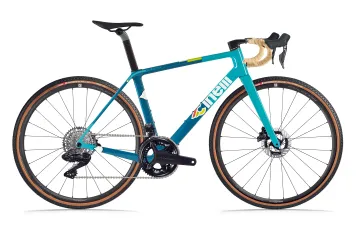 Cinelli King Zydeco 2 Frameset 2025 Road & Gravel usato, Blu — immagine 3 di 3