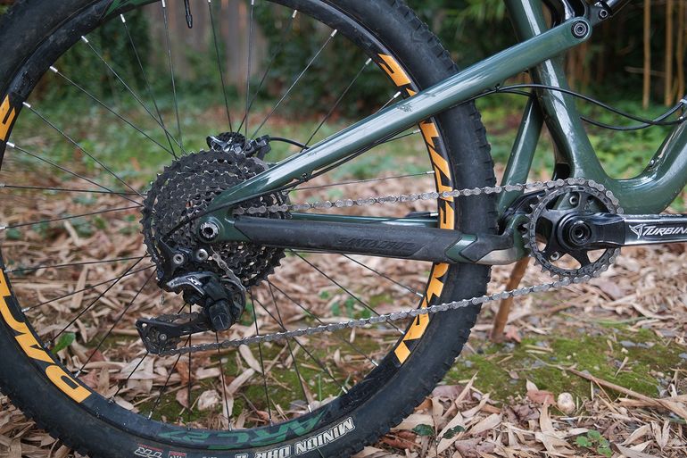 Brugt Santa Cruz Bronson Carbon C XE 2018 2018 Mountainbike — billede 4 af 7