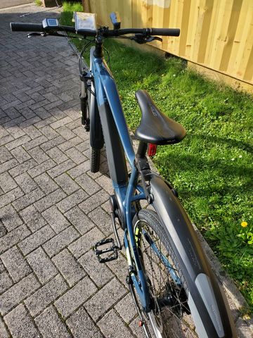 Tweedehands Haibike Hardnine 5 Blue/Canary 2022 Mountainbike — afbeelding 12 van 15