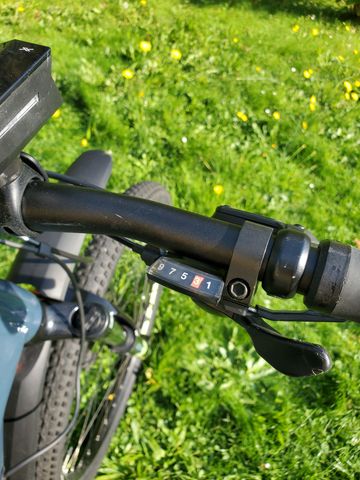 Tweedehands Haibike Hardnine 5 Blue/Canary 2022 Mountainbike — afbeelding 5 van 15