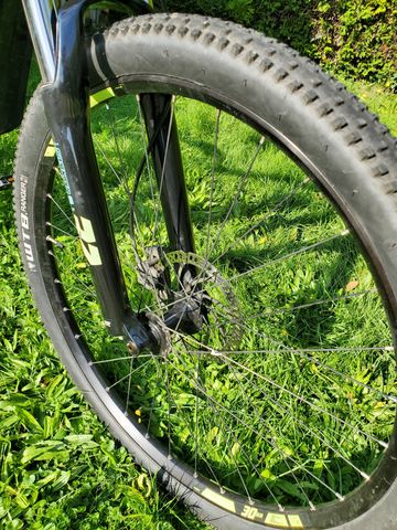 Tweedehands Haibike Hardnine 5 Blue/Canary 2022 Mountainbike — afbeelding 8 van 15
