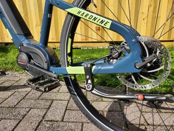 Tweedehands Haibike Hardnine 5 Blue/Canary 2022 Mountainbike — afbeelding 10 van 15
