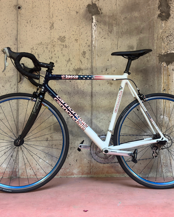 Used Cannondale CAAD 4 R1000 Saeco Team USA Stars And Stripes 2002 Road & Gravel, White — image 2 of 13