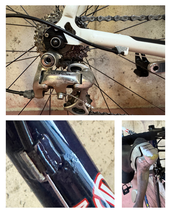 Used Cannondale CAAD 4 R1000 Saeco Team USA Stars And Stripes 2002 Road & Gravel, White — image 11 of 13