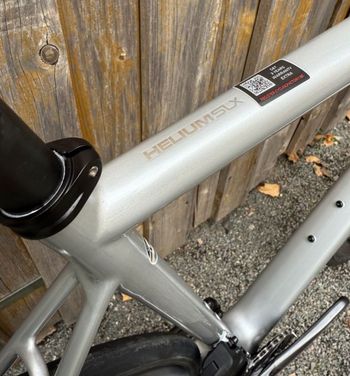 Used Ridley Ridley HELIUM SLX Disc Carbon Rennrad - Force Etap - Skiron CR38 - 2024 - D1174As II 2024 Road & Gravel, Blanco — image 5 of 7
